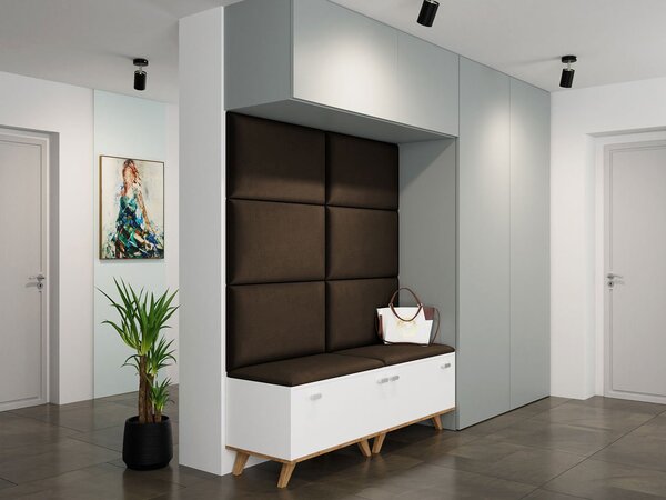 Mirjan24 Čalúnený nástenný panel Pag 70x40, Farba čalúnenia:: Manila 04 5903211226458