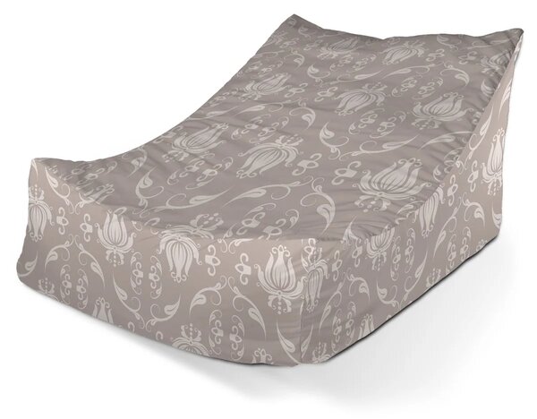 Sablio Sedací vak Lounge Krémová noblesa - 80 x 95 x 50 cm