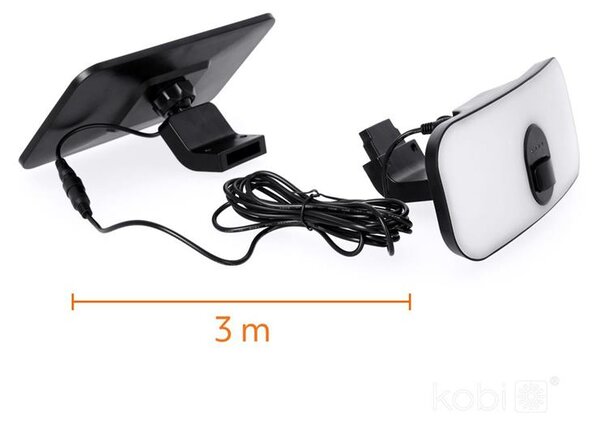 Solárny LED reflektor KOBI PHOENIX 13W 4000K