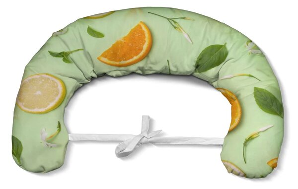 Sablio Tehotenský vankúš Citrus a kvet