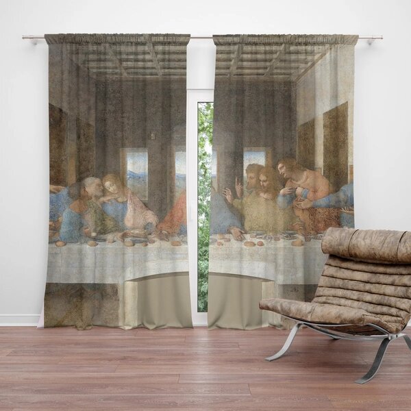 Sablio Záves Posledná večera - Leonardo da Vinci: 2ks 140x250cm