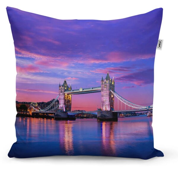 Sablio Vankúš Londýn Tower Bridge - 40x40 cm
