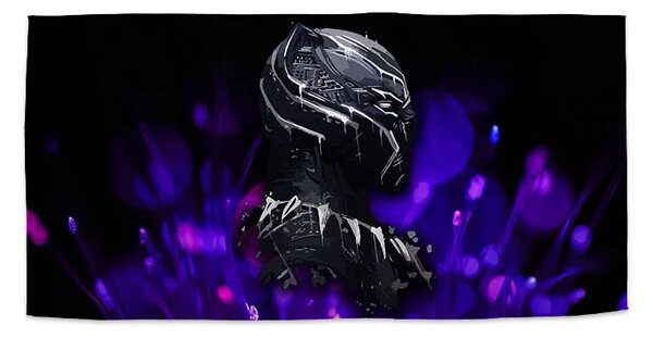 Sablio Uterák BLACK PANTHER Fialová luminiscencia - 30x50 cm