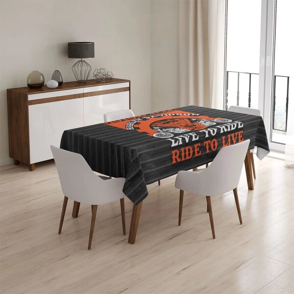 Sablio Obrus Harley-Davidson Live to ride, ride to live - 90x90 cm