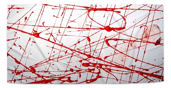 Sablio Uterák Krvavé striekance - 30x50 cm