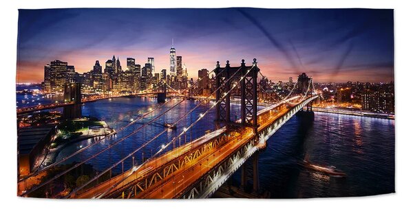 Sablio Uterák Most v New Yorku - 30x50 cm