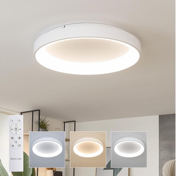 Brilagi - LED stmievateľné stropné svietidlo FALCON II LED/99W/230V pr. 60 cm biele + DO