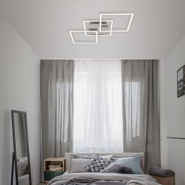 LED stropné svietidlo LED/33W/230V 3000K matný chróm