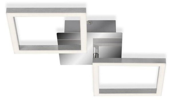 LED stropné svietidlo LED/10W/230V 3000K matný chróm