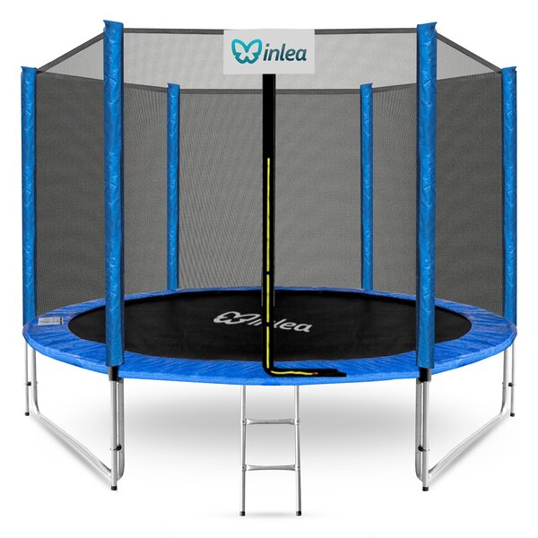 INLEA PREMIUM Jump Trampolína 305 cm s vonkajšou ochrannou sieťou - modrá