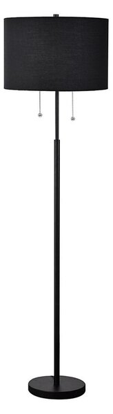 Stojacia lampa FOGO 2xE27/15W/230V čierna