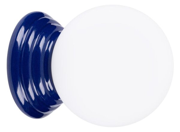 Sollux SL.1896 - Kúpeľňové nástenné svietidlo ZORI 1xG9/8W/230V IP44 modrá