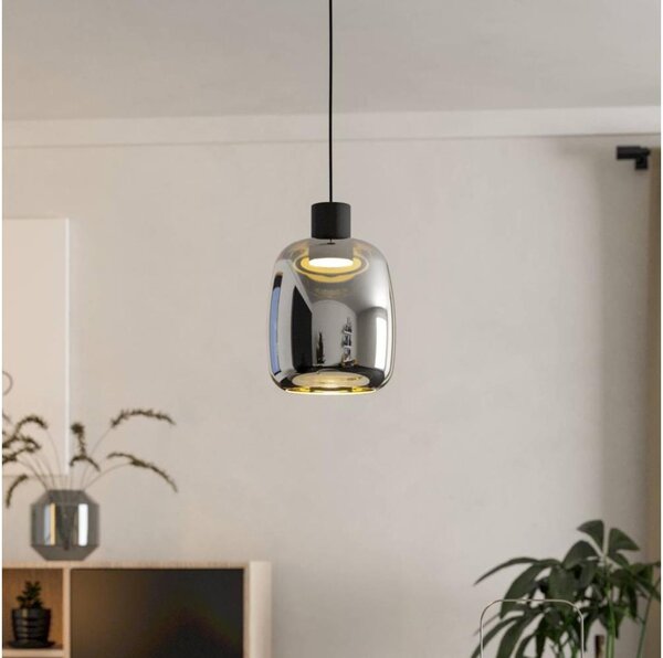 Eglo 901119 - LED RGBW Stmievateľný luster na lanku MOLOCHIO-Z LED/3,7W/230V čierna