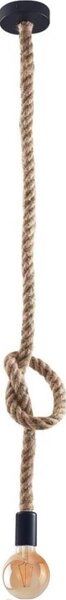 LED Luster na lanku ROPE 1xE27/8W/230V