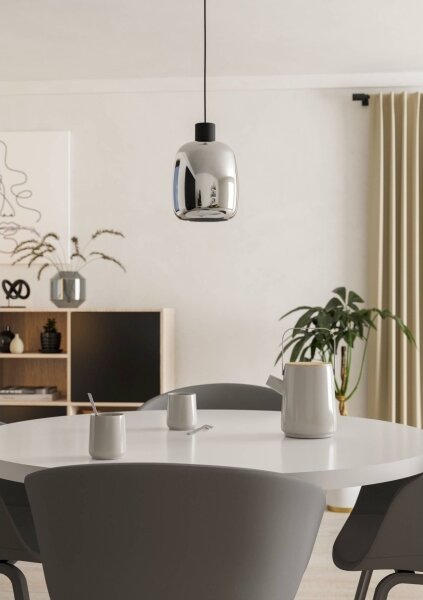 Eglo 901119 - LED RGBW Stmievateľný luster na lanku MOLOCHIO-Z LED/3,7W/230V čierna