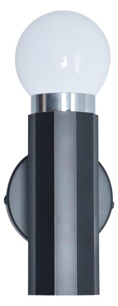 ITALUX WL-33849-1-BK - Nástenné svietidlo MACERA 1xE27/40W/230V čierne