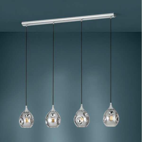 Eglo 39681 - Luster na lanku BREGALLA 4xE27/40W/230V
