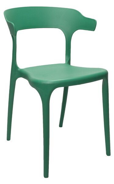 INLEA Jedálenská stolička 4 kusy DELANI - zelená