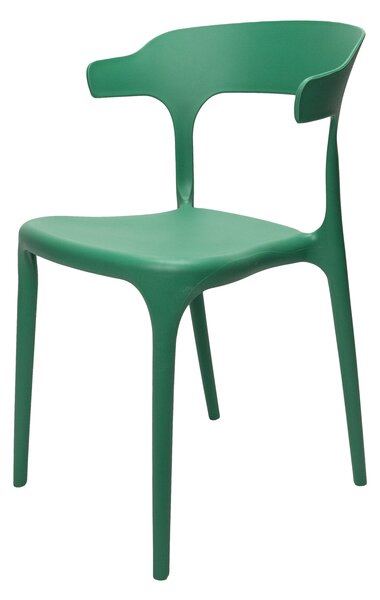 INLEA Jedálenská stolička 4 kusy DELANI - zelená