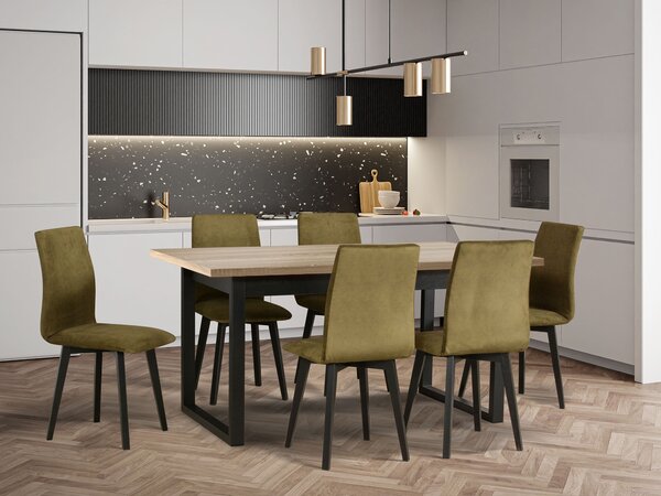 Rozkladací jedálenský stôl Ikon 3L 160-240x92 - dub sonoma