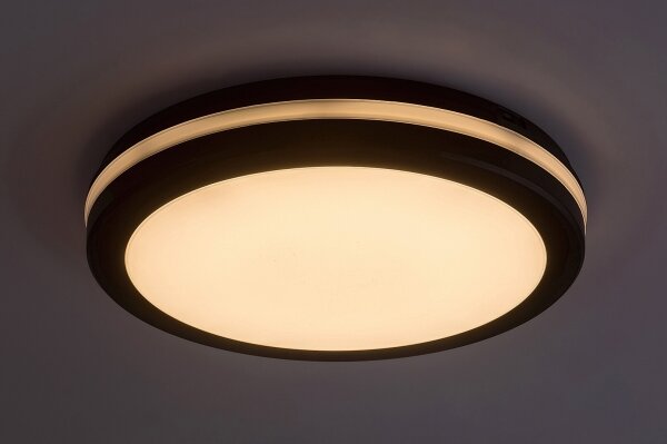 Rabalux 77035 - LED kúpeľňové stropné svietidlo INDRE LED/28W/230V IP54 čierna