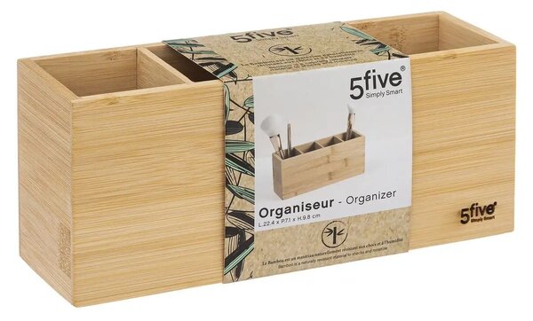 Kozmetický organizér Bamboo 4, bambus
