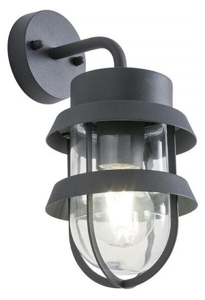 Redo 9498 - Vonkajšia nástenná lampa CLAUT 1xE27/42W/230V IP44 antracit