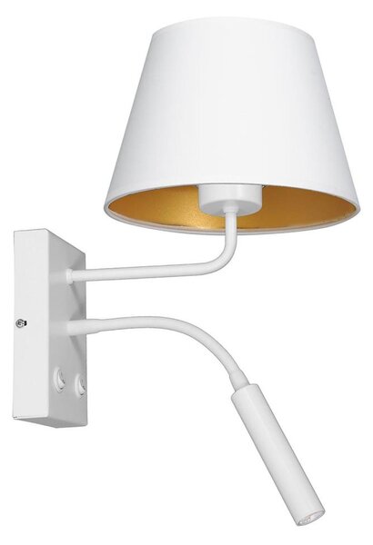 Nástenná lampa ARDEN 1xE27/60W+1xG9/8W/230V biela/zlatá