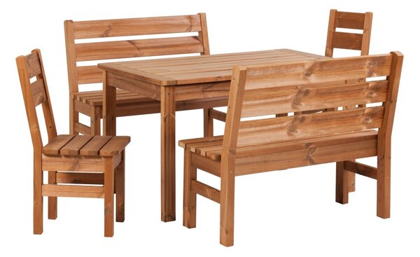 Záhradný drevený set PROWOOD z ThermoWood - SET M3 - Samostatný set