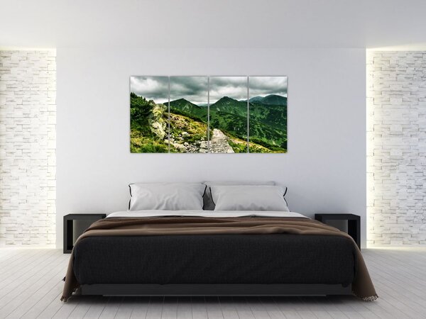 Horská cesta - obraz na stenu (Obraz 160x80cm)