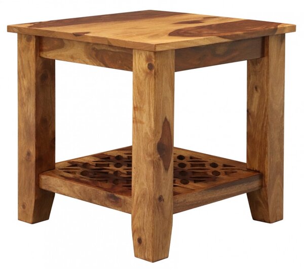 Odkladací stolík Mira 45x45x45 indický masív palisander