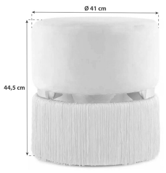 TABURETKA, kov, textil, kompozitné drevo, 41/44,5/41 cm Kayoom - Online Only drobný nábytok, Online Only