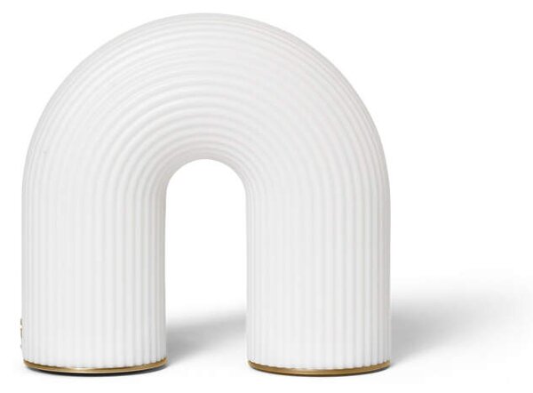 Ferm Living Prenosná lampa Vuelta, white 1104270173