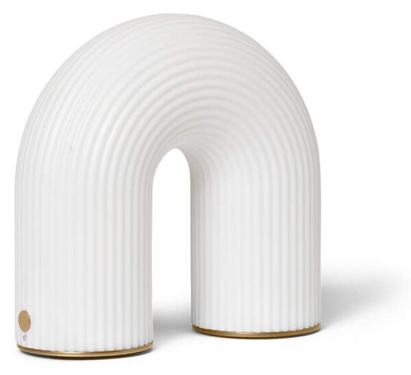 Ferm Living Prenosná lampa Vuelta, white 1104270173