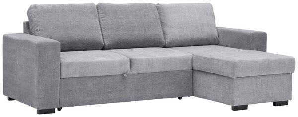 ROHOVÁ SEDAČKA, textil, sivá Carryhome - Sedačky