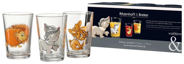 SADA POHÁROV 3 ks Ritzenhoff Breker - Detský riad
