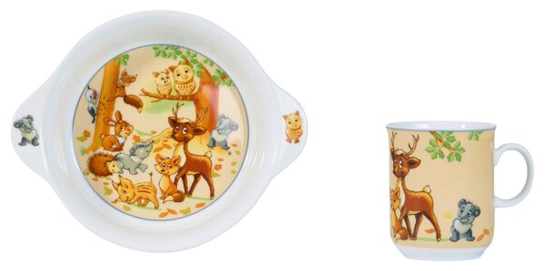 SADA DETSKÉHO RIADU porcelán keramika Ritzenhoff Breker - Jedálenské sety