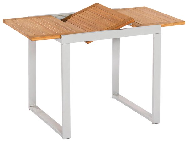 ZÁHRADNÝ STÔL, drevo, kov, 80-120/74/70 cm Gardenson - Online Only záhrada, Online Only