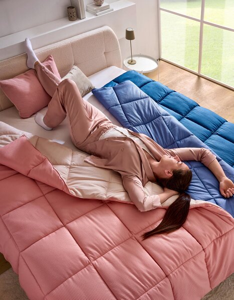 CELOROČNÁ PRIKRÝVKA, 140/200 cm, polyester Sleeptex - Prikrývky & vankúše