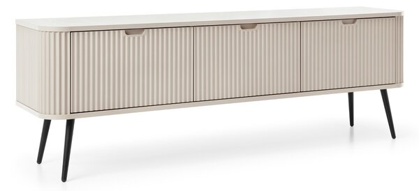 TV STOLIK BELLISSA KAŠMÍR + ČIERNE NOŽIČKY 168 cm