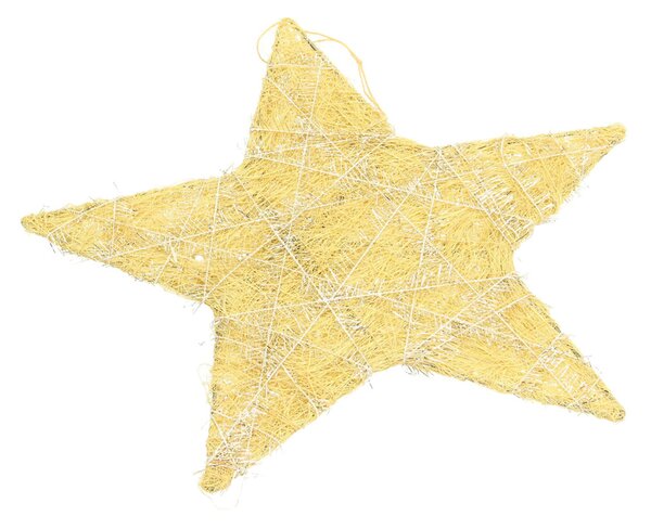 Vianočná ozdoba Golden Star II 25 cm