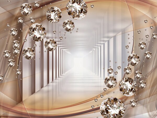Tapety Tunel s kamienkami, 3D fototapety, Fototapety 3d tunel, u79958 : Uwalls.sk