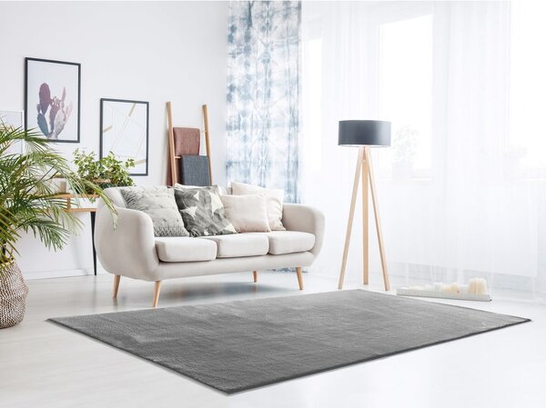 Antracitovosivý koberec Universal Loft, 160 x 230 cm