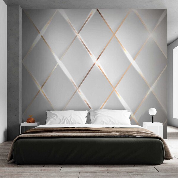 Tapety Žiarivé kosoštvorce, 3D fototapety, u06014 : Uwalls.sk