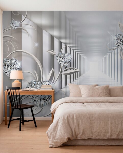 Tapety Diamantové srdce v tuneli, 3D fototapety, u07513 : Uwalls.sk