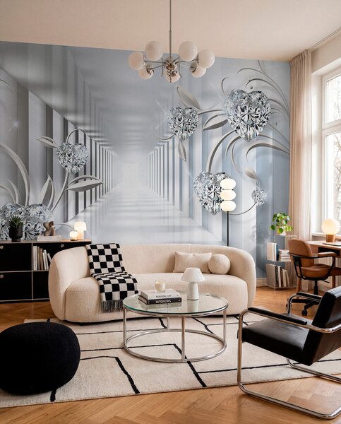 Tapety Diamantové srdce v tuneli, 3D fototapety, u07513 : Uwalls.sk
