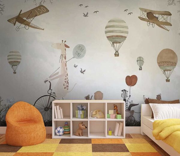 Tapety Sprievod malých cestovateľov, Detské fototapety, u08348 : Uwalls.sk