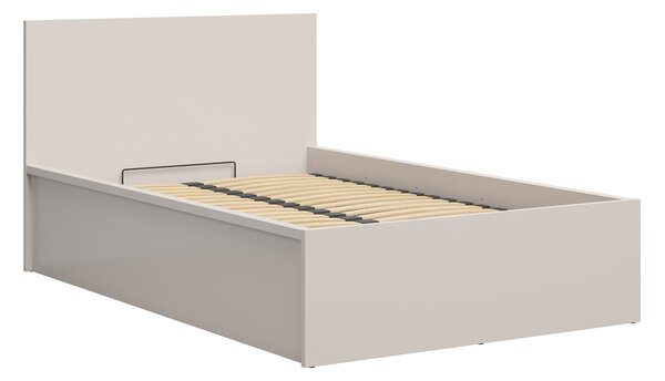 NovýNábytok.sk Jednolôžková posteľ 120 cm BRW Tetrix 6 (kašmír) (s roštom) (s úl. priestorom). Vlastná spoľahlivá doprava až k Vám domov. 1157667