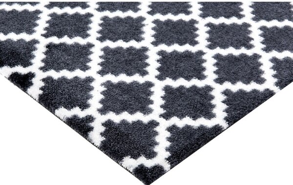 Čierno-biely behúň Zala Living Elegance, 50 × 150 cm