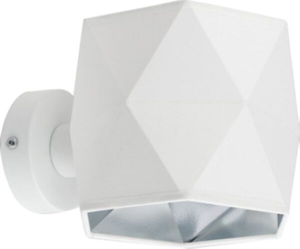 TK Lighting Siro nástenná lampa 1x15 W biela 3246